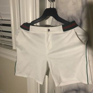 Gucci White Shorts